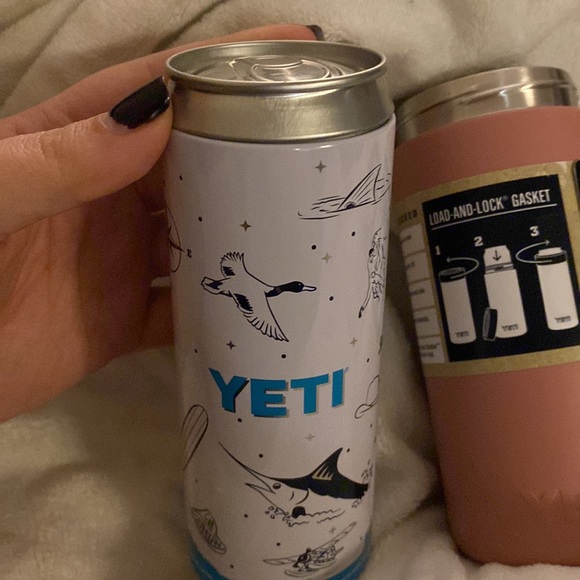 YETI Rambler Colster Slim (fits skinny 12oz cans) in Sandstone Pink - Picture 8 of 10
